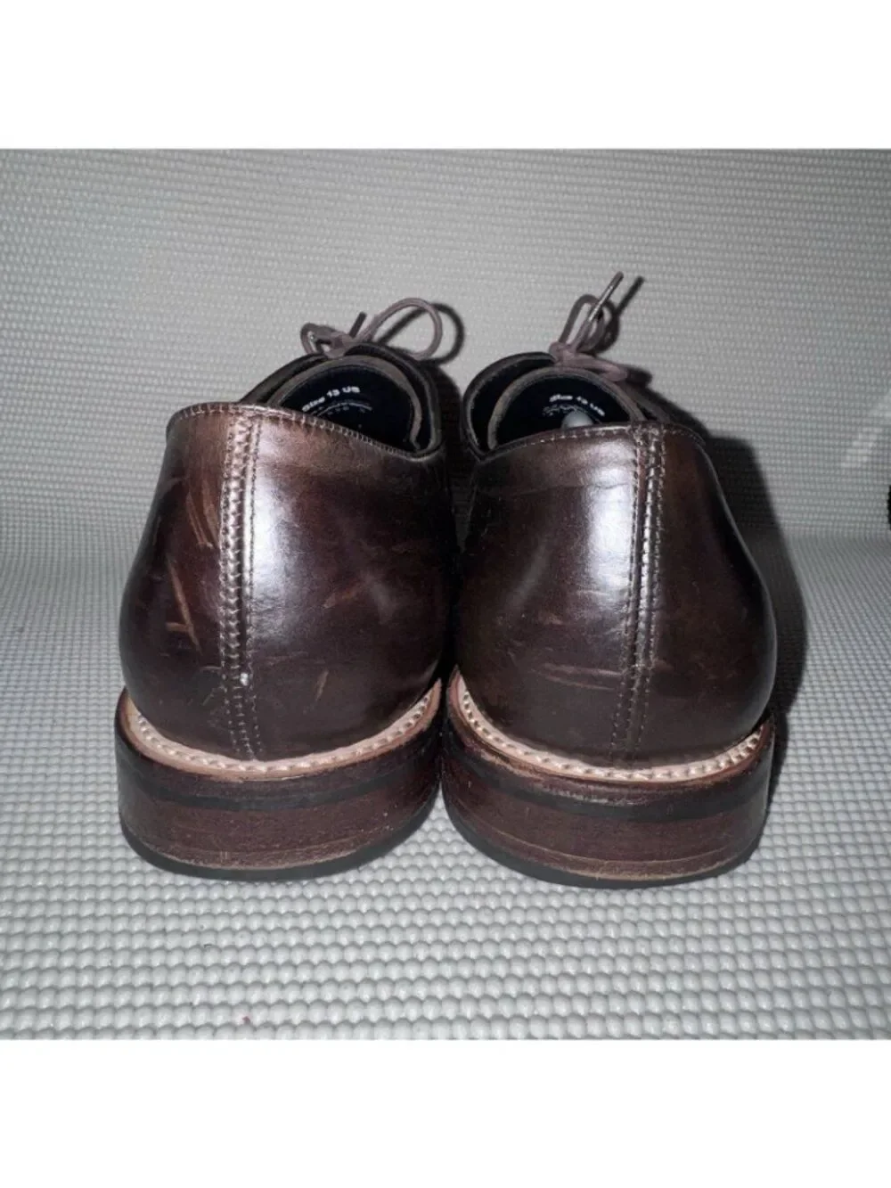 Thursday Boot Company Statesman Brown Leather Dress Buisness Shoes Mens Size 13